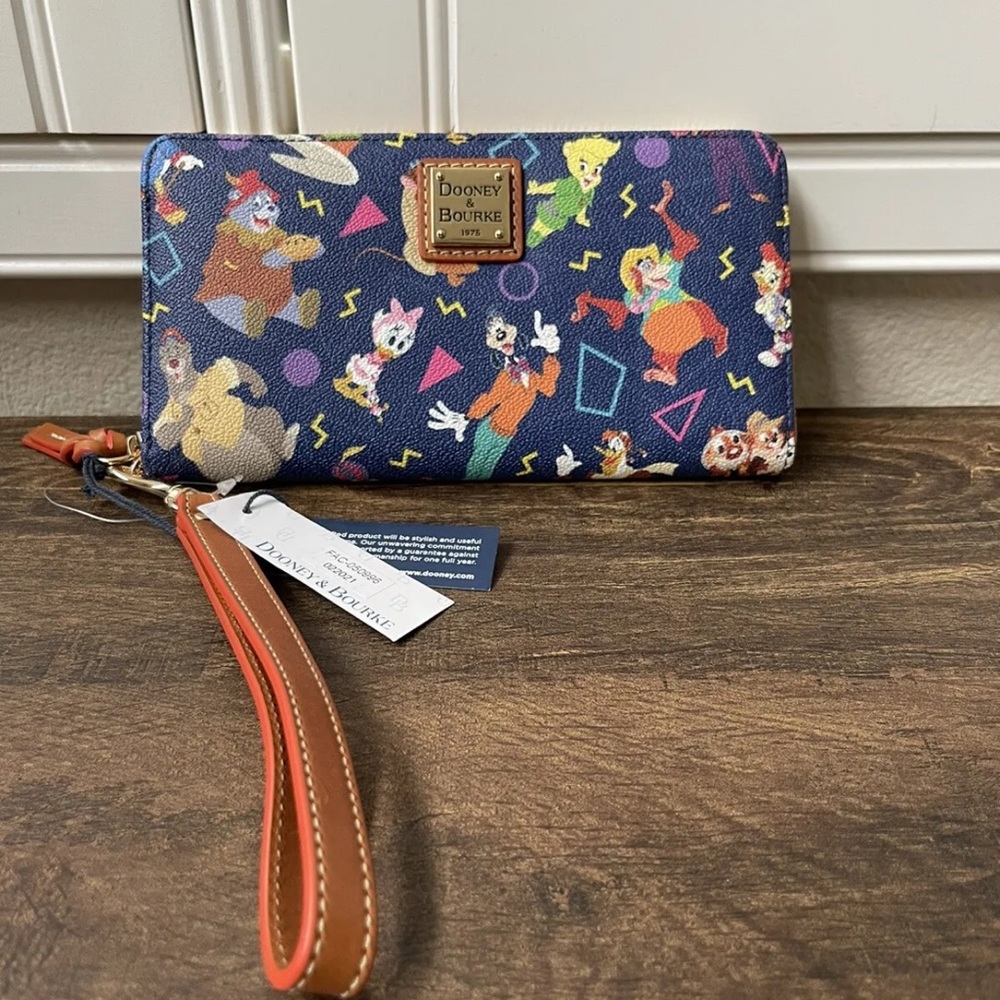 2021 Disney parks Dooney and Bourne Good Troop Gummi Bear Wallet